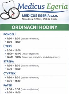 Ordinační hodiny